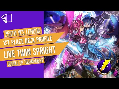 1st place! 250th YCS London! Live Twin Spright Double up tournament!