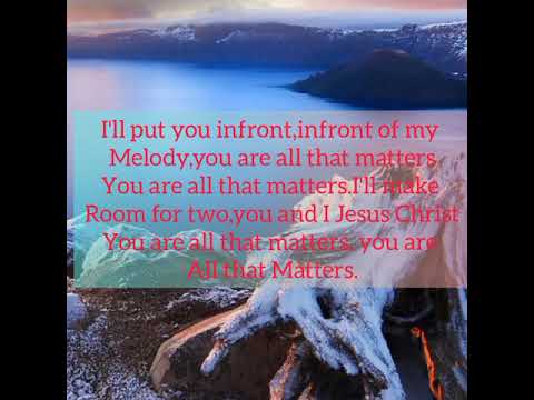 I put you infront of my melody by GUC