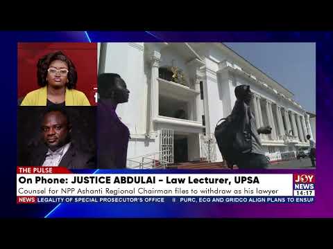 Counsel for NPP Ashanti Regional Chairman files to withdraw as his lawyer | The Pulse (12-6-26)