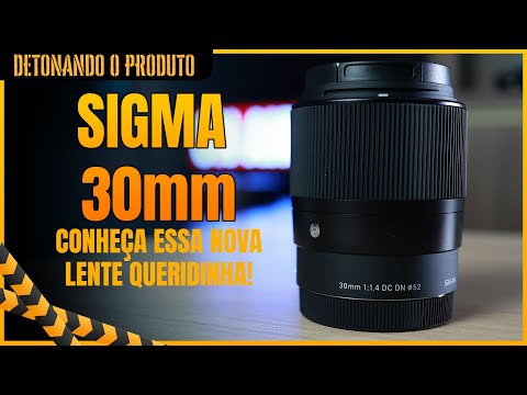 Sigma 30mm f/1.4 DC DN Fujifilm X APS-C - Detona Shop