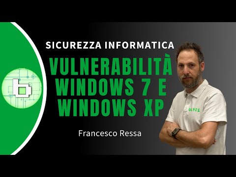 Scoperta nuova vulnerabilità su Windows 7 ed XP