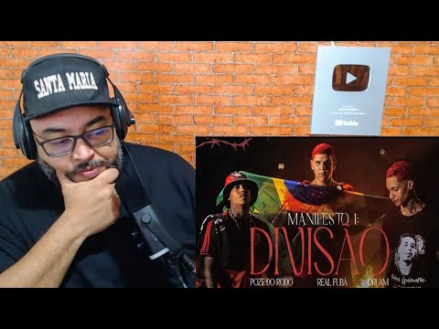 Manifesto #1 "A Rua Cercada Por Divisão" - Oruam, Real Fubá, MC Poze do Rodo (prod. Elow) REACT