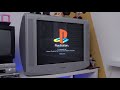 Playstation 1 Startup On Sony Trinitron CRT Gamingsetup