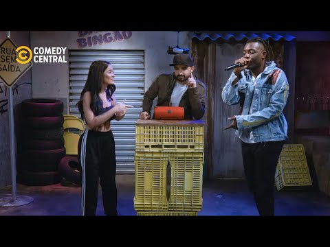 Na Quebrada: Batalha de Rimas com Pelé MilFlows e Thiago Ventura