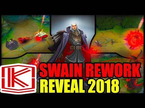 SWAIN REWORK REVEAL 2018 GAMEPLAY - League of Legends
