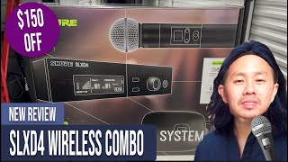 Video thumbnail for SHURE SLXD 4 Review & SAVE $150 BUCKS!!!!!!!!!!! by A Dimes Worth