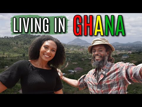 LIVING IN GHANA | WHY HE LEFT AMERICA TO BUILD A HOUSE IN AFRICA | Cost of Land & Building in Ghana