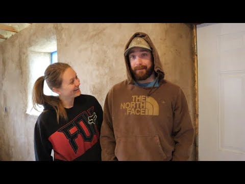 Finish Coat of Lime Plaster in our Straw Bale House  | Part 1