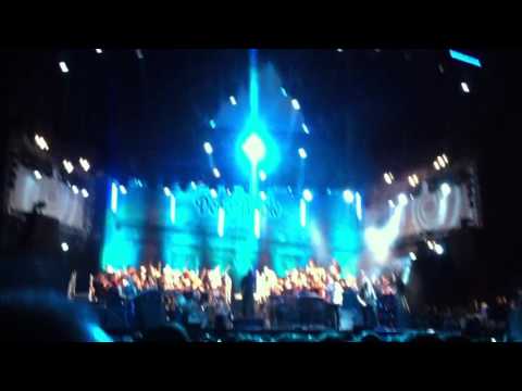 Deep Purlple and Orchestra - Steve Morse Solo / When a blind man cries - London O2 Arena 2011