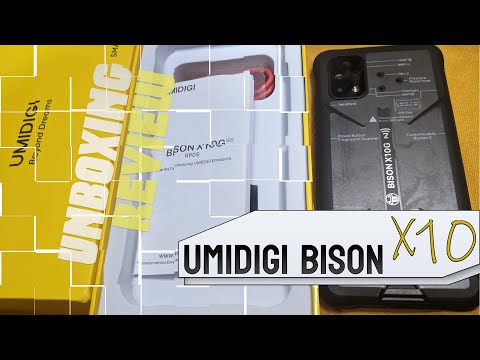 Umidigi Bison X10 Android Rugged Smartphone Unboxing and Review (Tagalog)