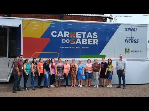 LAJEADO DO BUGRE: FORMATURA DOS CURSOS PROFISSIONALIZANTES PELO PROGRAMA CARRETAS DO SABER.  A Pr