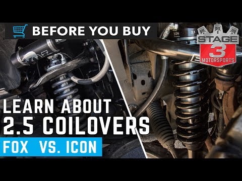 Before You Buy: F150 2.5 Inch Coilovers FOX vs ICON