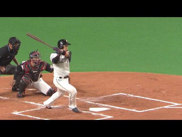 【1回裏】打撃絶好調!! ファイターズ・近藤が先制のタイムリー2ベースを放つ!! 2019/5/30 F-M