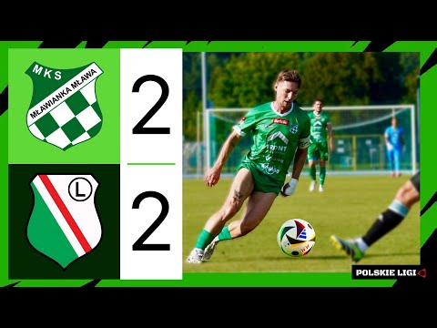 SKRÓT MECZU: MŁAWIANKA MŁAWA - LEGIA II WARSZAWA