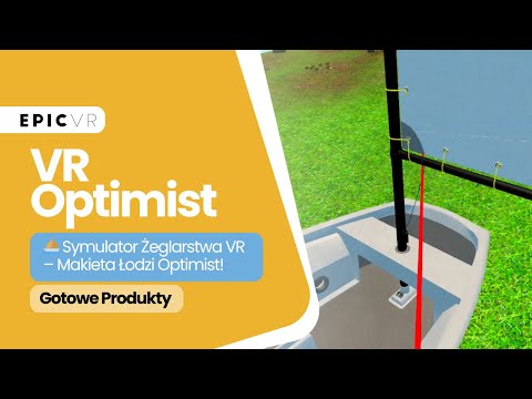 VR Optimist — interaktywna makieta łodzi Optimist