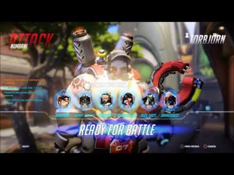 Overwatch Beta - Torbjörn Gameplay
