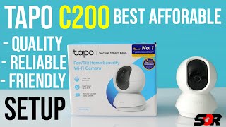 TP-Link Tapo C200 1080P Full HD Pan / Tilt Wireless WiFi Home Security Surveillance IP Camera CCTV