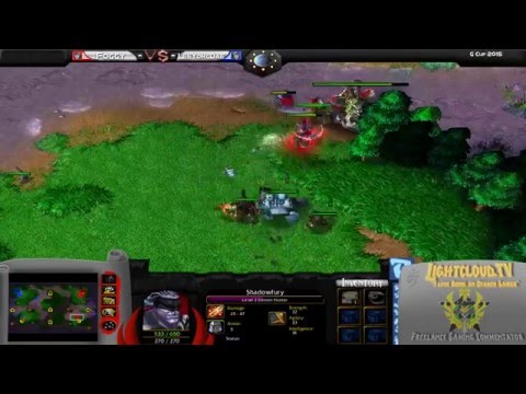 Foggy (NE) VS LeeYongDae (NE) - WC3 - Gera Cup