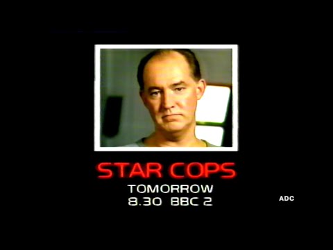 BBC2 announcer Peter Brook 5th July 1987