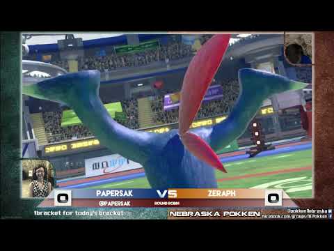 PaperSak (Weavile) vs Zeraph (Sceptile) - Pokken at Underground 8/15/17