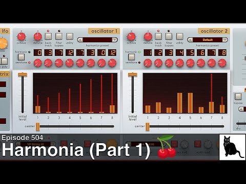 Cherry Audio Harmonia Part 1: Harmonic Interpolated Scanning Oscillator