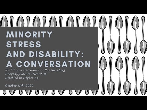 Minority Stress and Disability: A Conversation