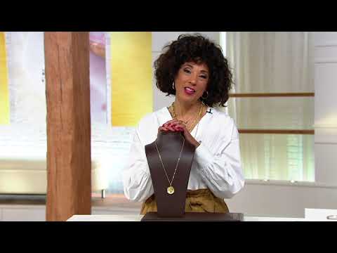 Italian Gold Tree of Life Pendant w/ 24" Chain 14K, 6.0g on QVC