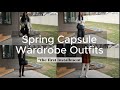 NO BUY WEEK #12: The First Capsule Outfits of Spring (as a regular, non-influencer person)