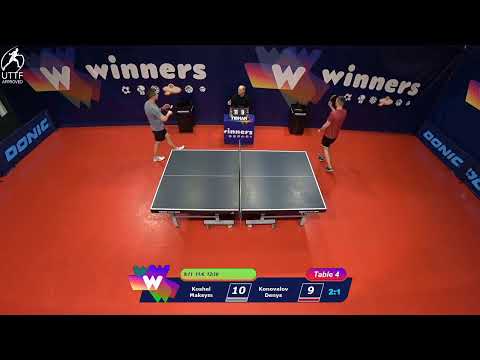 WINners League 09.01.2022  Koshel M. - Konovalov D. 22:30