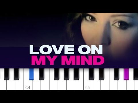 Freemasons Feat Amanda Wilson - Love On My Mind  (piano tutorial)