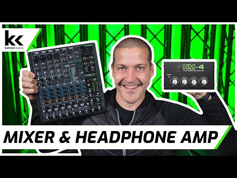 How To Connect Audio Mixer to Headphone Amp / Splitter
