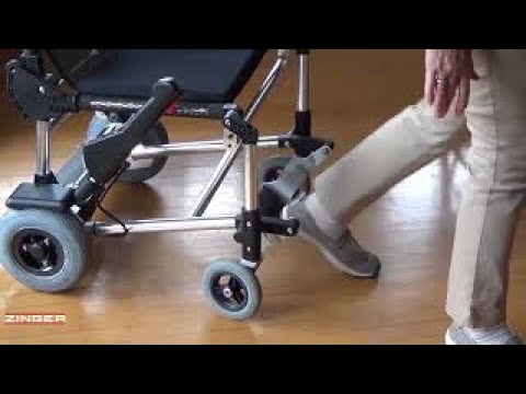 Zinger™ Folding Power Chair Two-Handed Control