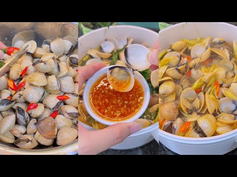 NGHÊU HẤP THÁI ĐƠN GIẢN TẠI NHÀ | Hoa Phạm TV