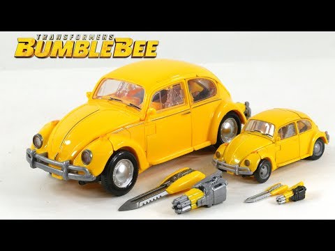 Transformers Movie Studio Series Bumblebee KO Leader Upscale VW Beetle Bumblebee Car Robot Toys
