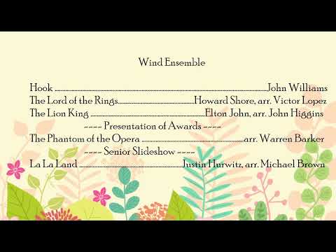 CFHS BANDS Senior Concert