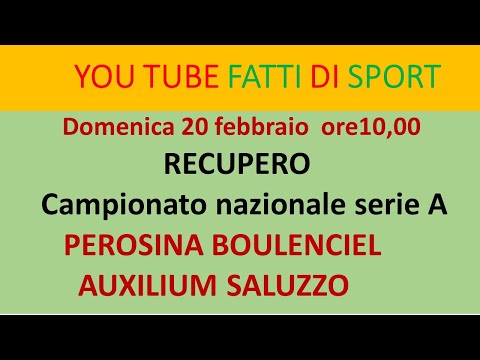 Bocce : Recupero La Perosina - Auxilium Campionato Serie A 2022