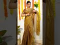 Open Pallu Tucking Tips Beautynstyle Saree Sareedrapings Sareedraping Sareetying