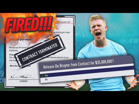 HOW FAST CAN YOU GET FIRED WITH MANCHESTER CITY!?! FIFA 18 CAREER MODE