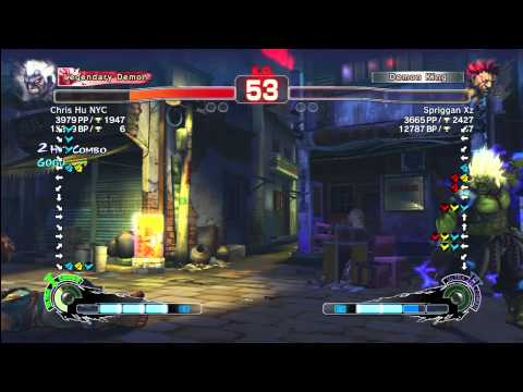 Chris Hu NYC (Oni) Vs. Spriggan Xz (Akuma)