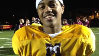preview picture of video 'Kendrick Bourne Talks About Milwaukie Arts Academy And Mustang Football With Dirk Knudsen'
