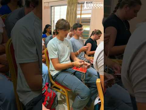 Students from Virginia, USA visit ISKCON Mysore #iskconmysore #akshayapatra