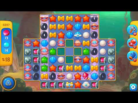Fishdom 2021 - Level 5897   #playrix #fishdom #gaming