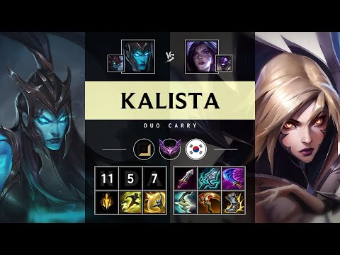 Kalista ADC vs Kai'Sa - KR Master Patch 25.20