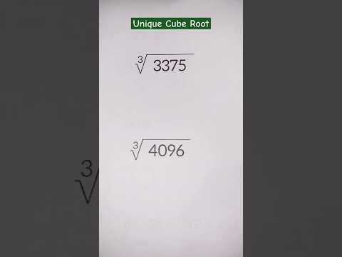 Cube Root Trick 😍 #shortsfeed #shorts #mathstricks