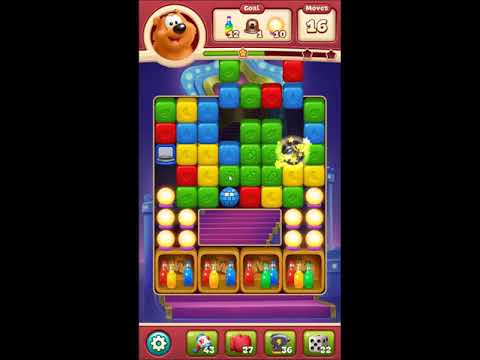 Toon Blast Level 2464 - NO BOOSTERS 🐻🐺🐱 | SKILLGAMING ✔️