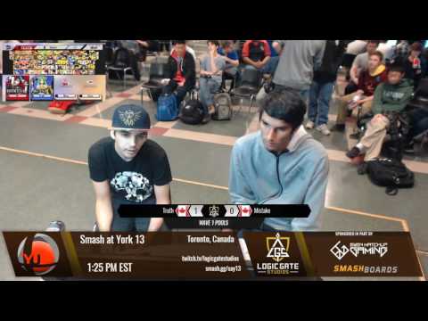 Smash at York 13 - Mistake (Bayo, ZSS) vs LGS Truth (Bayo, Palutena, Fox) - SSB4 Wave 1 Pools