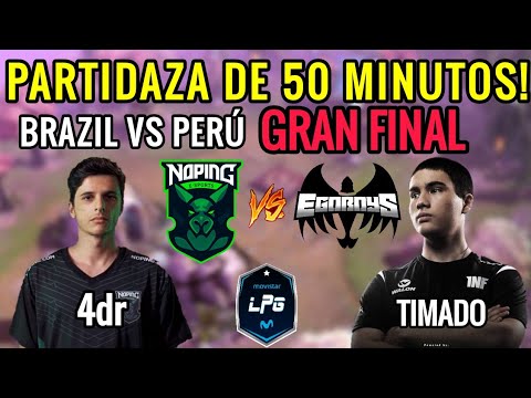 EGOBOYS VS NOPING FINAL (BO5) GAME 1 Y 2 "4dr vs Timado" Movistar LPG Season 4 DOTA2