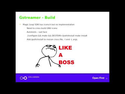 GStreamer on the Magic Leap One