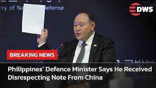 Philippines’ Defence Chief Teodoro Reacts to "Disrespecting" Note From China at Seoul Meet | AC14