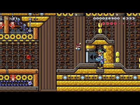 MISSION ABOARD ROY'S CARGOSHIP by TRISKLORD 🍄 Super Mario Maker 2 ✹Switch✹ #anz